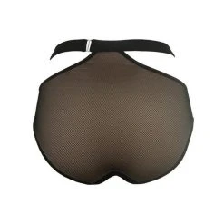 All Pole Wear Hamade Activewear Mesh Strappy High Waisted Bottoms - Black 7 All Pole Wear Hamade Activewear Mesh Strappy High Waisted Bottoms - Black