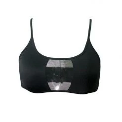 Hamade Activewear Scoop Neck Mesh Top - Black 16 Hamade Activewear Scoop Neck Mesh Top - Black