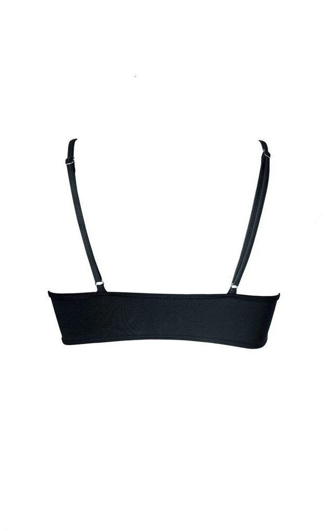 Hamade Activewear Scoop Neck Mesh Top - Black 9 Hamade Activewear Scoop Neck Mesh Top - Black