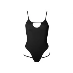 All Pole Wear Hamade Activewear Hollow Front Bodysuit - Black 8 All Pole Wear Hamade Activewear Hollow Front Bodysuit - Black