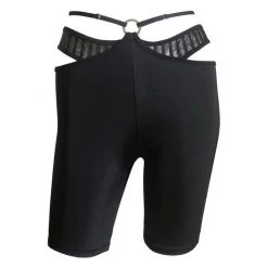 Hamade Activewear O-Ring Cycling Shorts - Black