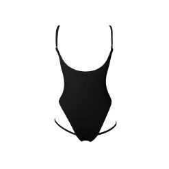 All Pole Wear Hamade Activewear Hollow Front Bodysuit - Black 9 All Pole Wear Hamade Activewear Hollow Front Bodysuit - Black