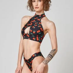 Shark Polewear Boston Shorts - Cherry Print All Pole Wear