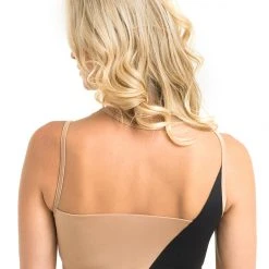 Poledancerka Movement Top - Black/Nude 01