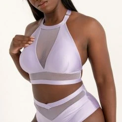 All Pole Wear Tatiana Activewear Lucia Shorts - Lilac