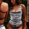 Rolling Alpha Bodysuit - Zebra All Pole Wear