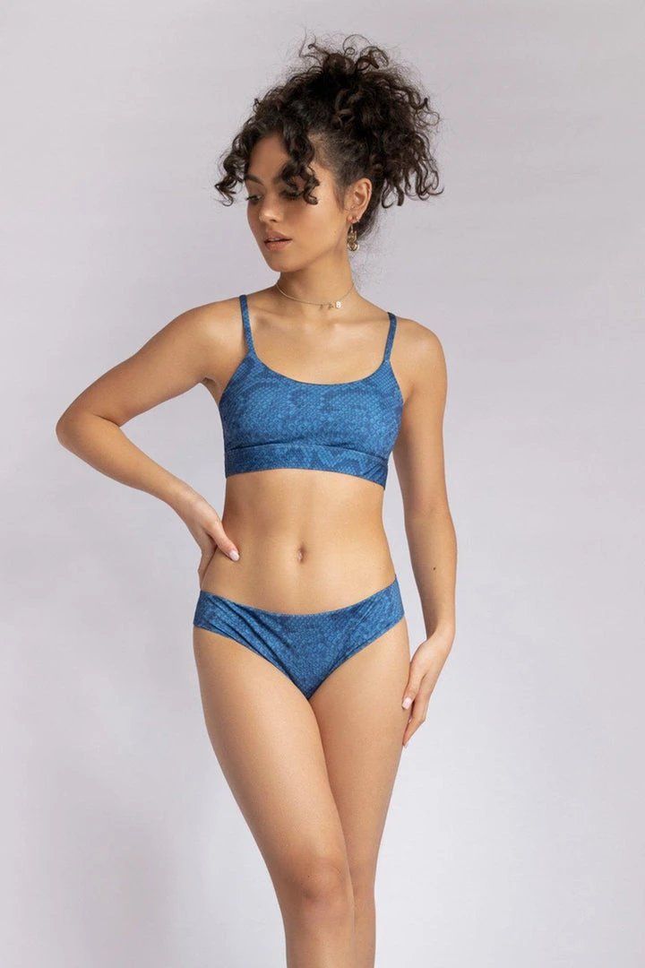 Creatures Of XIX Eco-Classix Scoop Top - Snake Blue All Pole Wear 1 Creatures Of XIX Eco-Classix Scoop Top - Snake Blue All Pole Wear