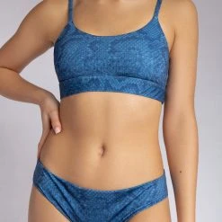 Creatures Of XIX Eco-Classix Scoop Top - Snake Blue All Pole Wear 7 Creatures Of XIX Eco-Classix Scoop Top - Snake Blue All Pole Wear