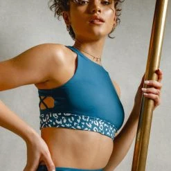 Creatures Of XIX Nyx Top - Twilight Leopard