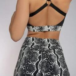 Creatures Of XIX Boa Triangle Top - Black