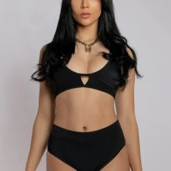 Creatures Of XIX BaddieBabe Top - Black