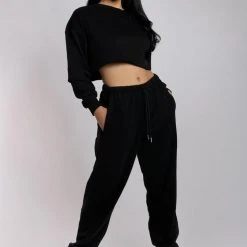 Plus Size Pole Wear Creatures Of XIX Oversized Jogger Bottoms - Black 14 Plus Size Pole Wear Creatures Of XIX Oversized Jogger Bottoms - Black