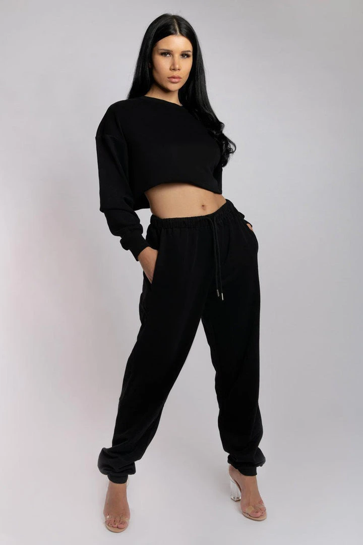 Plus Size Pole Wear Creatures Of XIX Oversized Jogger Bottoms - Black 7 Plus Size Pole Wear Creatures Of XIX Oversized Jogger Bottoms - Black