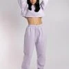 Creatures Of XIX Oversized Jogger Bottoms - Lilac Loungewear Bottoms