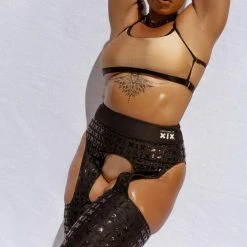 Creatures Of XIX Gecko Grip Cowgirl Leggings - Black 16 Creatures Of XIX Gecko Grip Cowgirl Leggings - Black