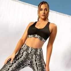 Creatures Of XIX Rattlesnake Ruche Top - Black All Pole Wear 9 Creatures Of XIX Rattlesnake Ruche Top - Black All Pole Wear