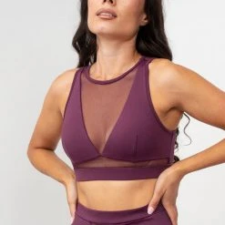 All Pole Wear Lunalae Addison Top - Recycled Mulberry 5 All Pole Wear Lunalae Addison Top - Recycled Mulberry