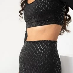 All Pole Wear Lunalae Sticky Grip Long Sleeved Top - Recycled Black 8 All Pole Wear Lunalae Sticky Grip Long Sleeved Top - Recycled Black