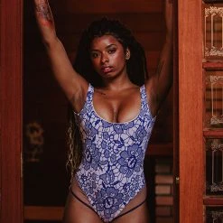 All Pole Wear Rolling Alpha Bodysuit - Viola