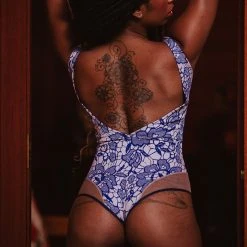 All Pole Wear Rolling Alpha Bodysuit - Viola