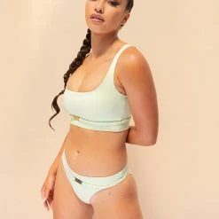 All Pole Wear Lunalae Venus Low Waist Bottoms - Recycled Light Green