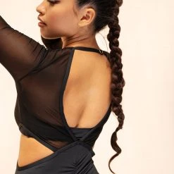 Lunalae Diana Bodysuit - Recycled Black All Pole Wear