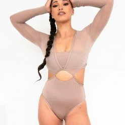 Lunalae Diana Bodysuit - Recycled Mocha 15 Lunalae Diana Bodysuit - Recycled Mocha