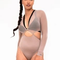 Lunalae Diana Bodysuit - Recycled Mocha 11 Lunalae Diana Bodysuit - Recycled Mocha