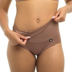 All Pole Wear Poledancerka High-Low Brazil Shorts - Nude 02