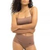 All Pole Wear Poledancerka High-Low Brazil Shorts - Nude 02
