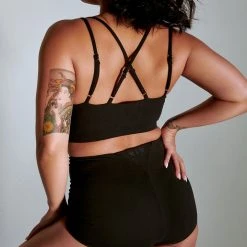 Creatures Of XIX LuxLounge Triangle Top - Black