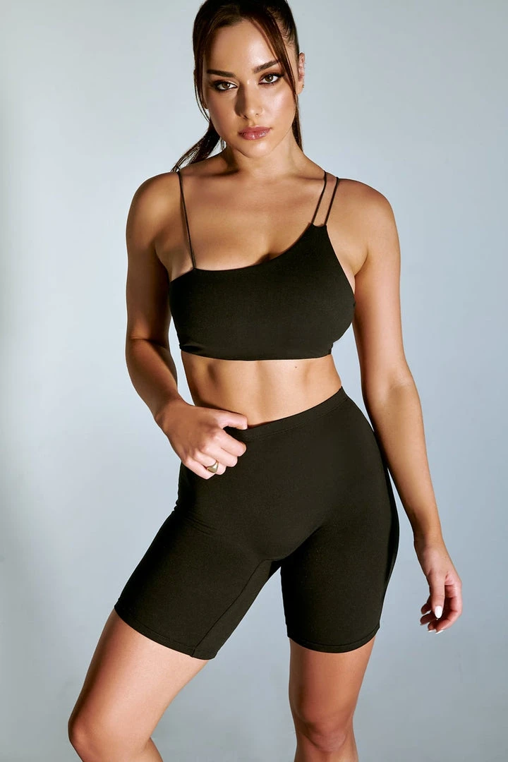 Creatures Of XIX LuxLounge One Shoulder Illusion Top - Black All Pole Wear 5 Creatures Of XIX LuxLounge One Shoulder Illusion Top - Black All Pole Wear