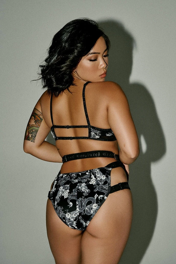 Creatures Of XIX Buckle Up Bottoms - Dragon Shorts 2 Creatures Of XIX Buckle Up Bottoms - Dragon Shorts