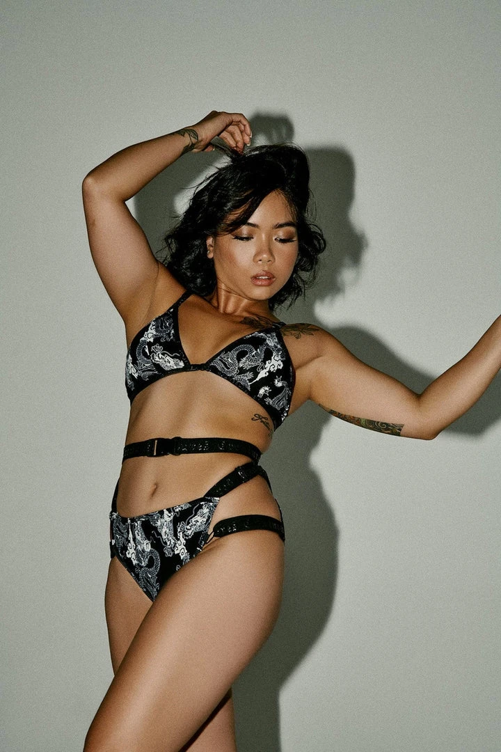 Creatures Of XIX Buckle Up Bottoms - Dragon Shorts 1 Creatures Of XIX Buckle Up Bottoms - Dragon Shorts