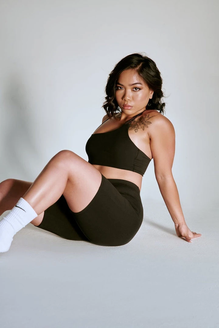 Creatures Of XIX LuxLounge One Shoulder Illusion Top - Black All Pole Wear 6 Creatures Of XIX LuxLounge One Shoulder Illusion Top - Black All Pole Wear