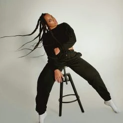 Plus Size Pole Wear Creatures Of XIX Oversized Jogger Bottoms - Black 11 Plus Size Pole Wear Creatures Of XIX Oversized Jogger Bottoms - Black