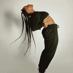 Plus Size Pole Wear Creatures Of XIX Oversized Jogger Bottoms - Black 12 Plus Size Pole Wear Creatures Of XIX Oversized Jogger Bottoms - Black