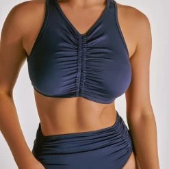 All Pole Wear Creatures Of XIX Eco-Classix Scrunch Top - Navy 9 All Pole Wear Creatures Of XIX Eco-Classix Scrunch Top - Navy