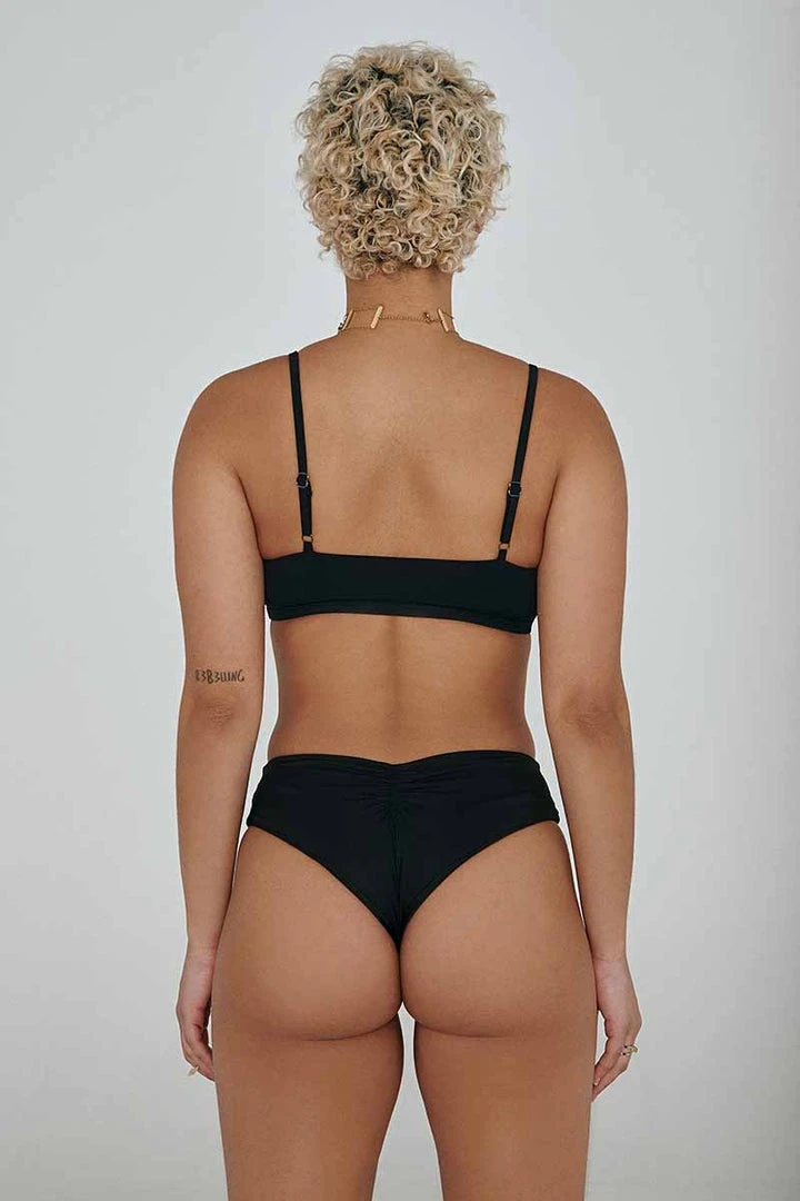 Creatures Of XIX The Hills Bottoms - Ribbed Black 2 Creatures Of XIX The Hills Bottoms - Ribbed Black