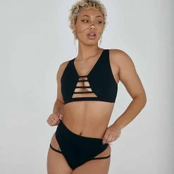 Creatures Of XIX LA Bottoms - Ribbed Black All Pole Wear 10 Creatures Of XIX LA Bottoms - Ribbed Black All Pole Wear