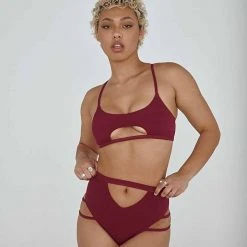 Creatures Of XIX The Hills Raree Top - Ribbed Plum All Pole Wear 8 Creatures Of XIX The Hills Raree Top - Ribbed Plum All Pole Wear