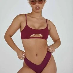 All Pole Wear Creatures Of XIX The Hills Bottoms - Ribbed Plum