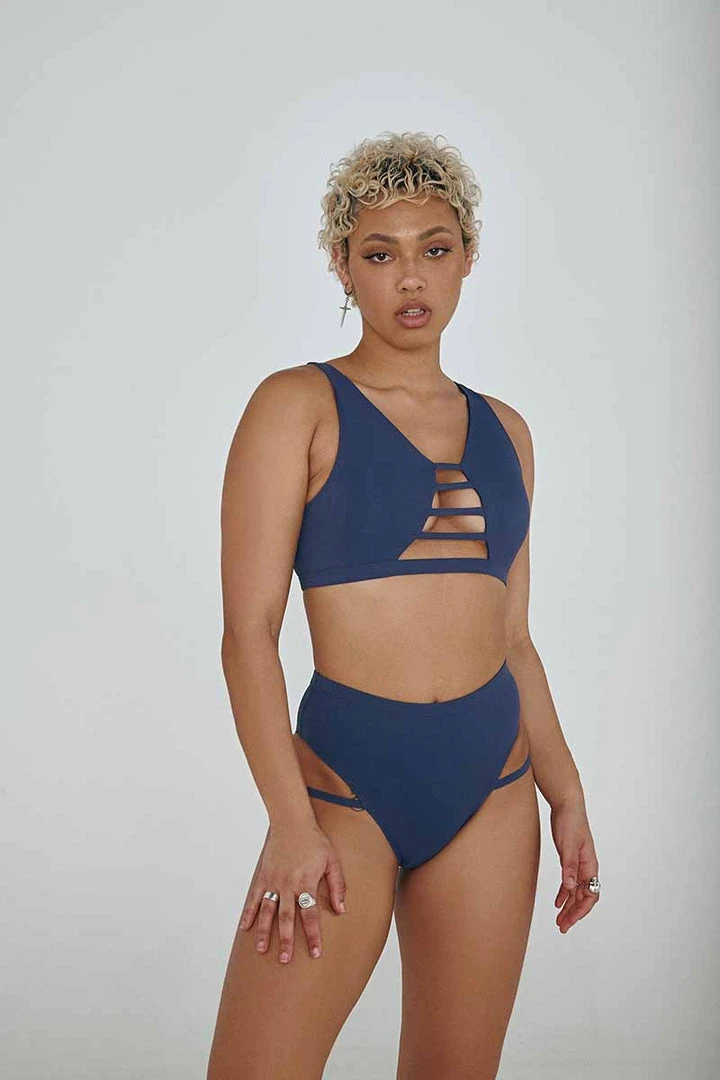 All Pole Wear Creatures Of XIX LA Bottoms - Ribbed Navy 3 All Pole Wear Creatures Of XIX LA Bottoms - Ribbed Navy