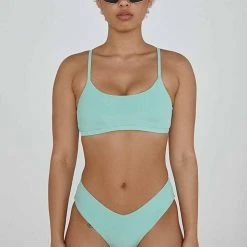 Creatures Of XIX The Hills Top - Ribbed Mint All Pole Wear