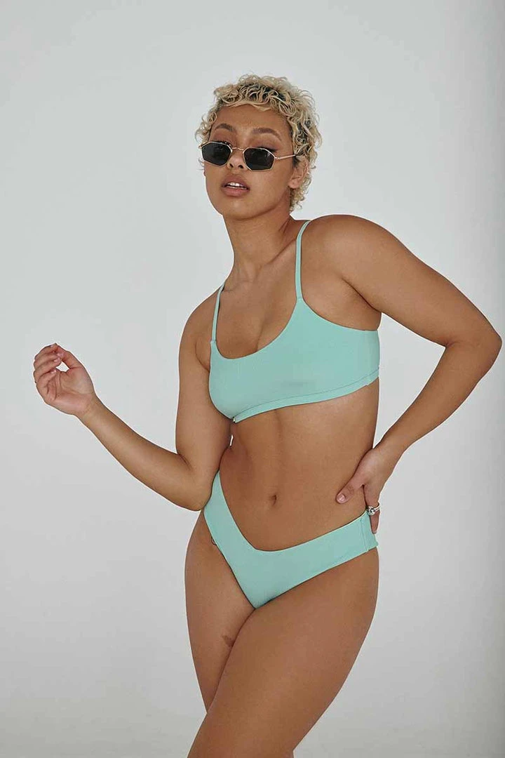 Creatures Of XIX The Hills Top - Ribbed Mint All Pole Wear 3 Creatures Of XIX The Hills Top - Ribbed Mint All Pole Wear