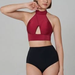 Shark Polewear Tanna Top - Wine All Pole Wear
