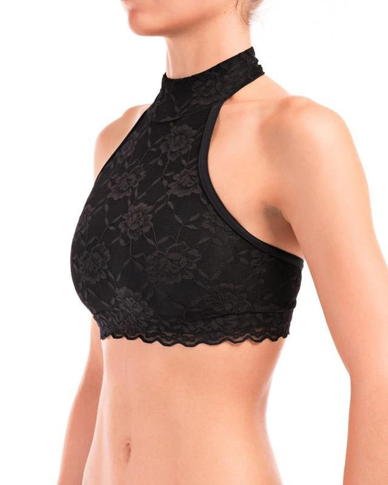 All Pole Wear Dragonfly Lisette Top - Lace Black 4 All Pole Wear Dragonfly Lisette Top - Lace Black