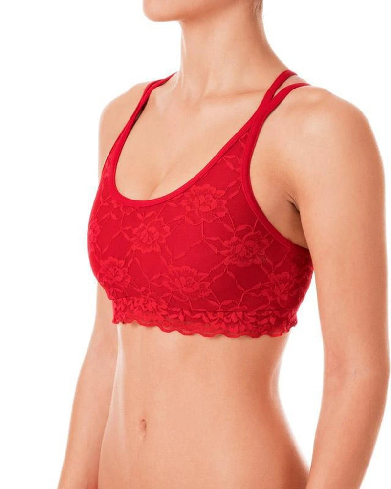 All Pole Wear Dragonfly Nicole Top - Lace Red 1 All Pole Wear Dragonfly Nicole Top - Lace Red
