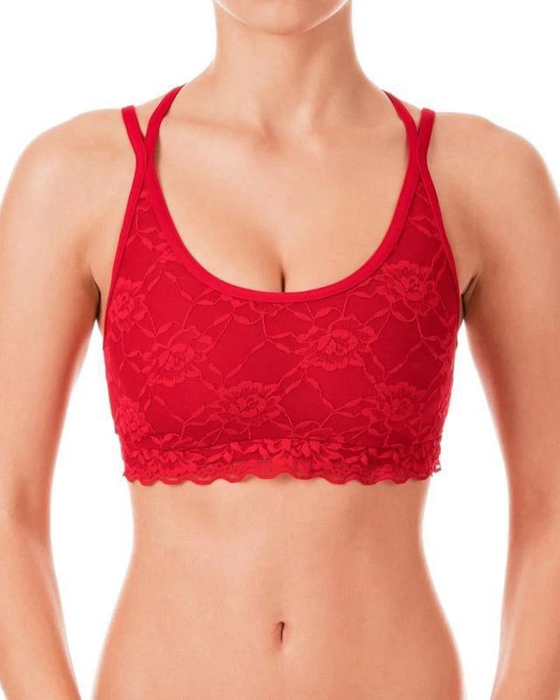 All Pole Wear Dragonfly Nicole Top - Lace Red 3 All Pole Wear Dragonfly Nicole Top - Lace Red