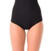 Dragonfly Betty High-Waisted Shorts - Black